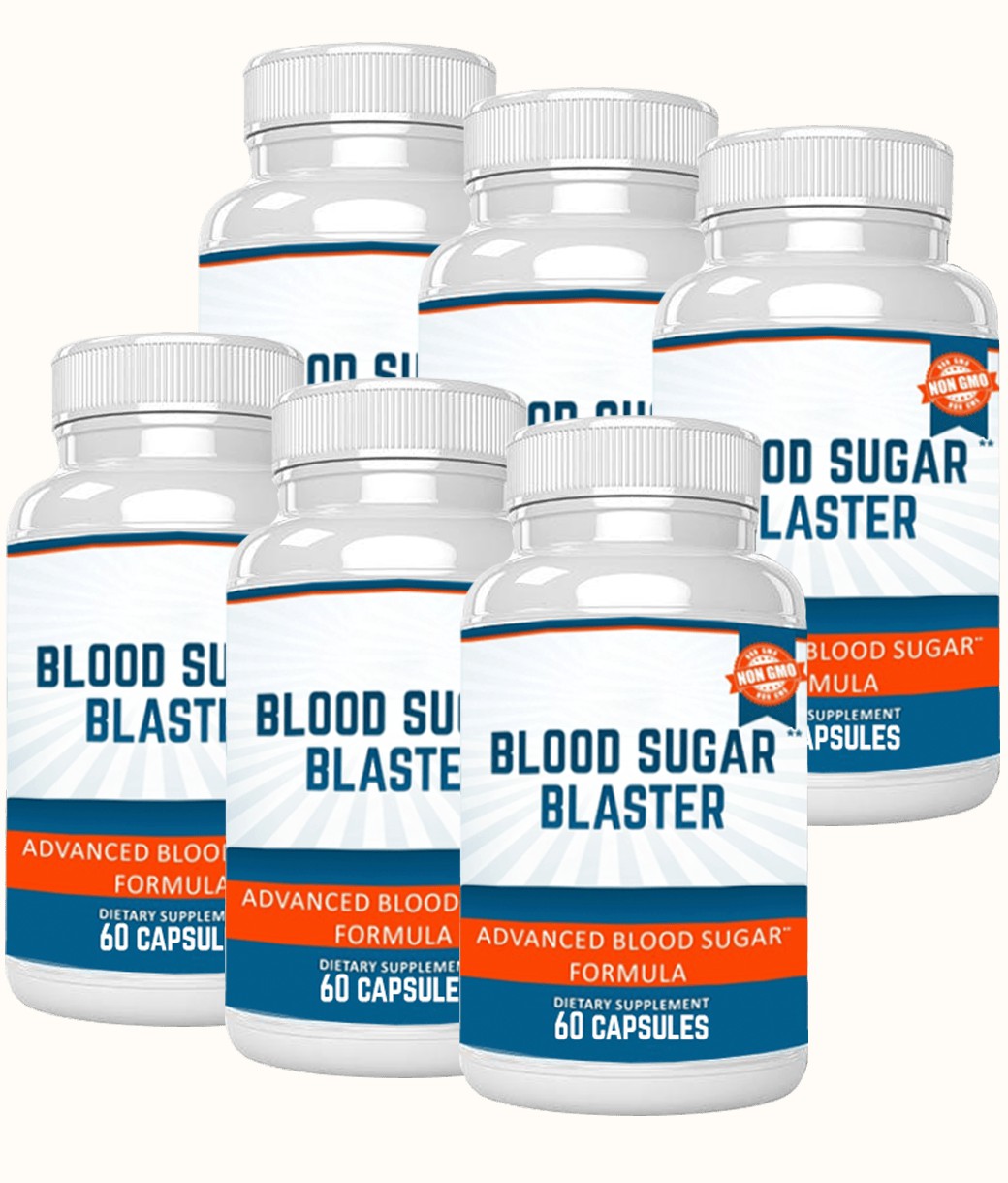 Bottles of Muram Blood Sugar Blaster dietary supplement